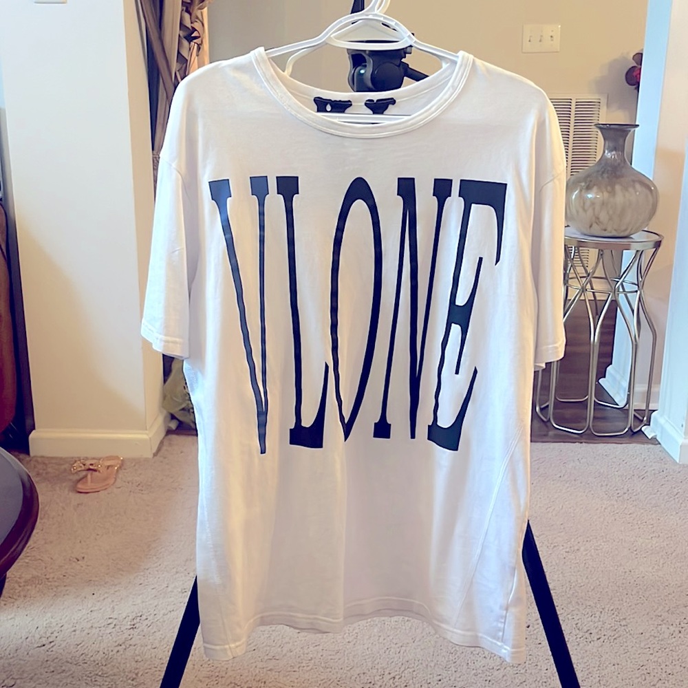 VLONE (Virgil) men’s white tshirt. Good condition